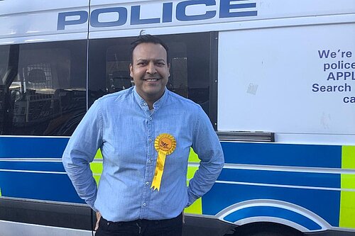 Islington North Candidate Vikas Aggarwal Meets with the Met